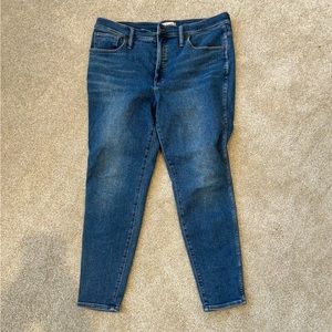 Madewell High-Rise Skinny Jeans